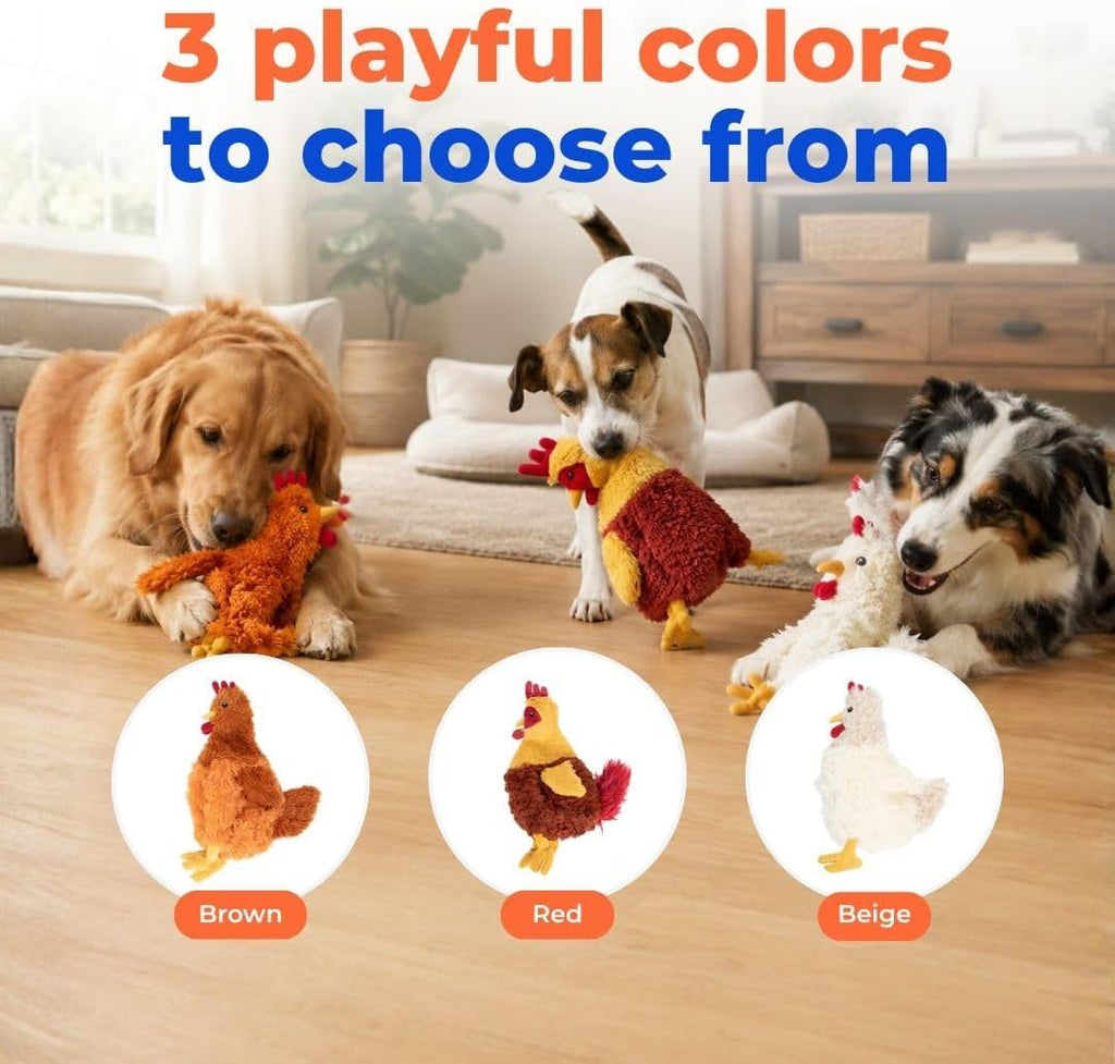 Interactive Squeaky Dog Toy