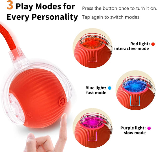 Cats Smart Automatic Ball Moving Chase Dogs Toy