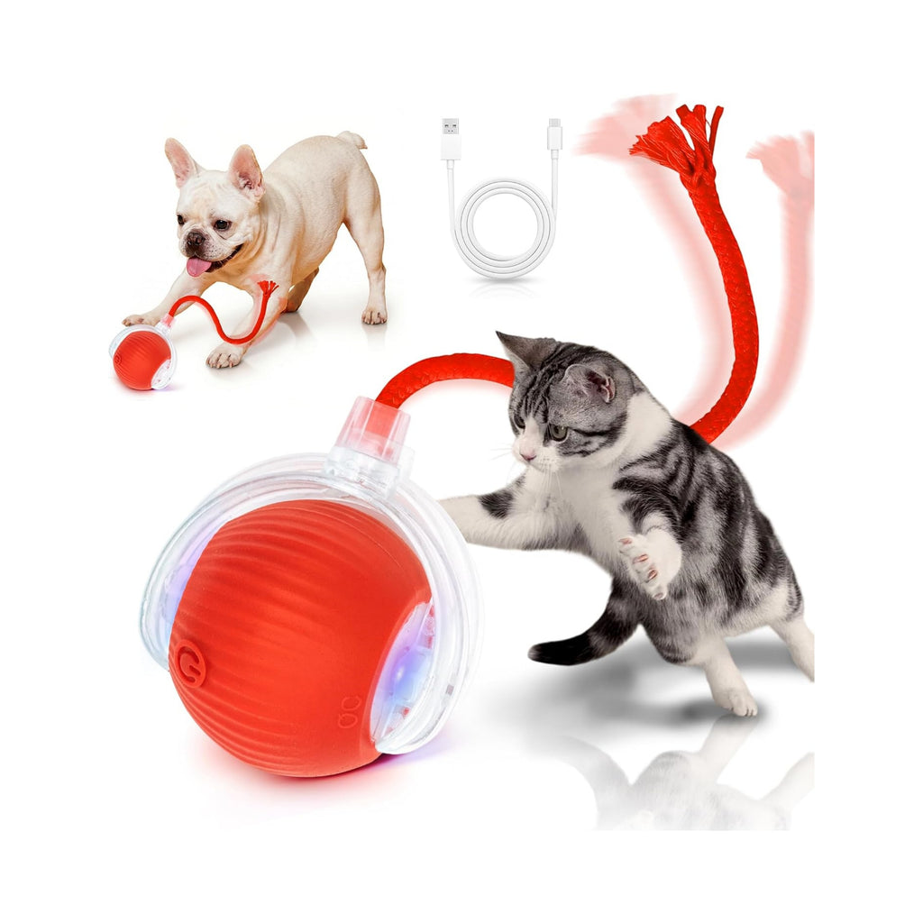 Cats Smart Automatic Ball Moving Chase Dogs Toy