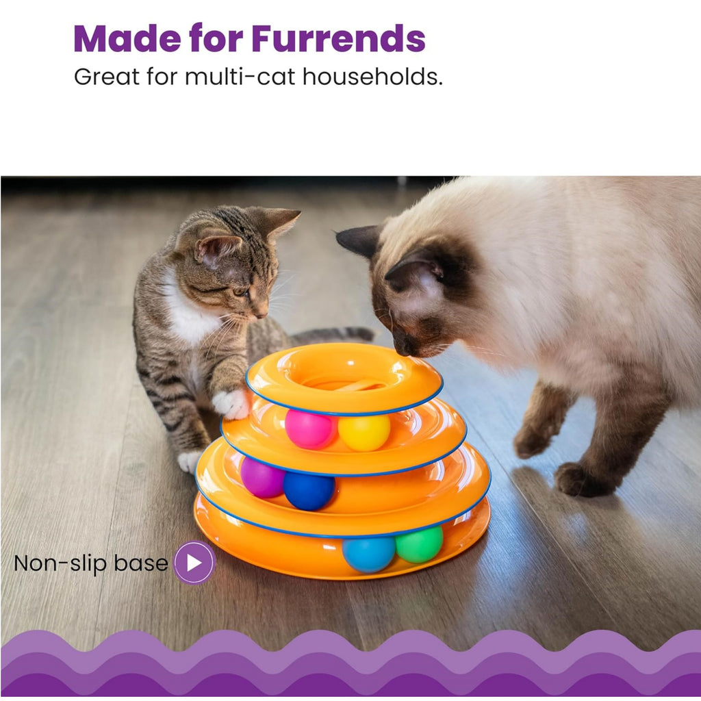 Tower of Tracks Interactive Cat Toy
