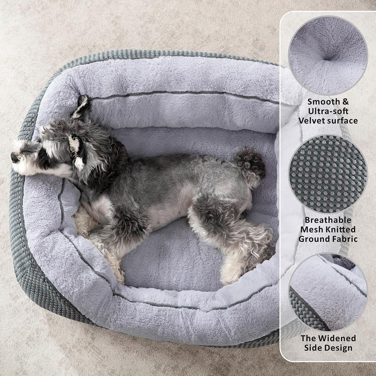 Warming Soft Calming Sleeping Puppy Bed
